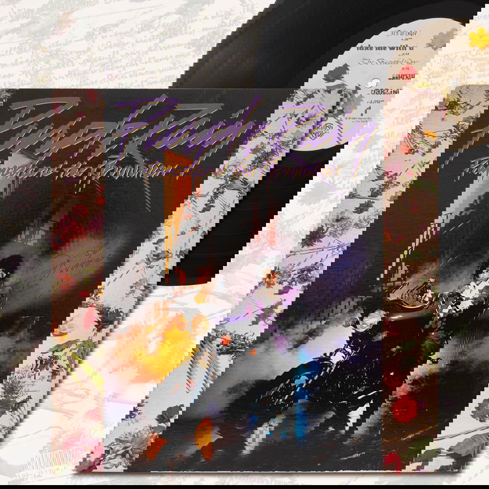 PRINCE SIGNED LP "PURPLE RAIN," WARNER BROS. 1-25110 (1 of 5)