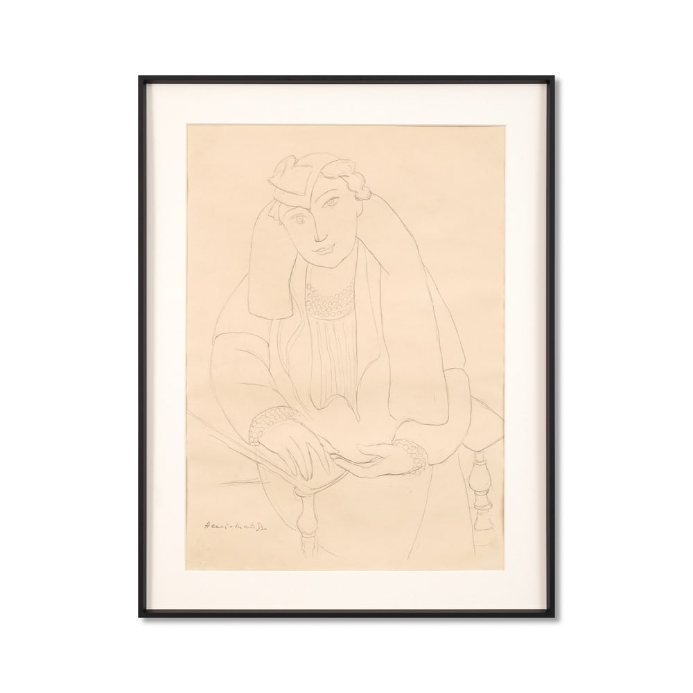 HENRI MATISSE (1869-1954), PENCIL ON PAPER (1 of 2)