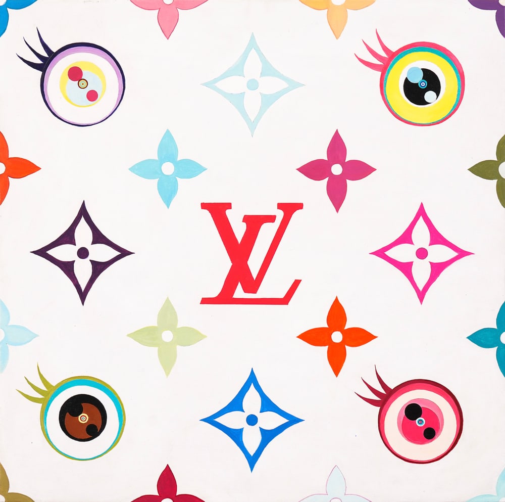 TAKASHI MURAKAMI (B.1962), ACRYLIC ON CANVAS (1 of 2)