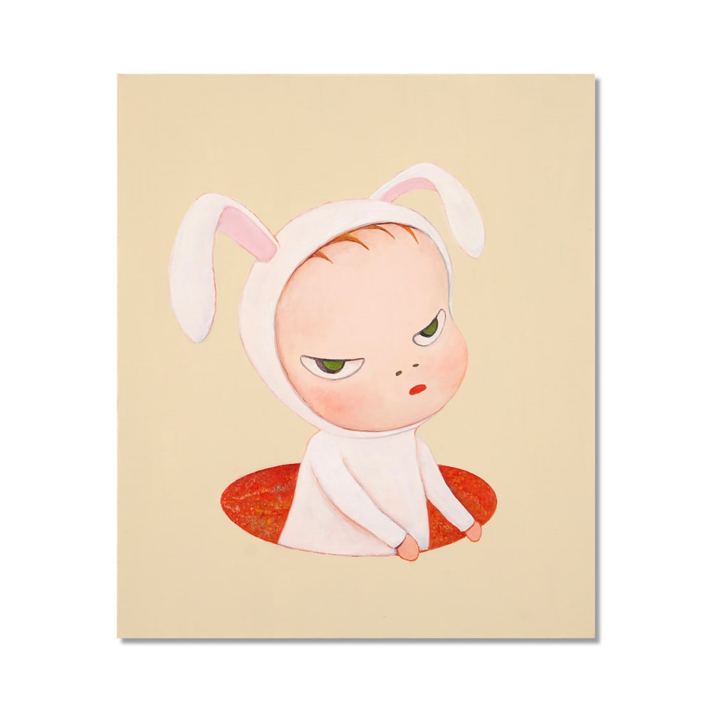 YOSHITOMO NARA (B.1959), ACRYLIC ON CANVAS (1 of 2)