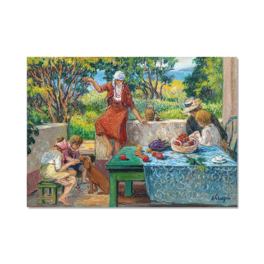 HENRI LEBASQUE (1865-1937), OIL ON CANVAS (1 of 2)