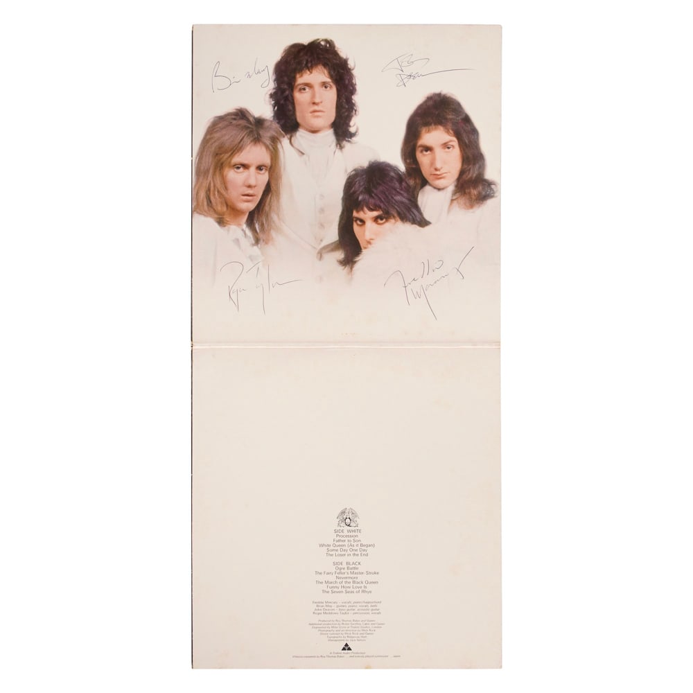 QUEEN FULLY SIGNED "QUEEN II" LP - 3
