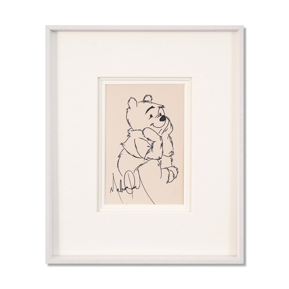 MICHAEL JACKSON SIGNED DRAWING (1 of 1)