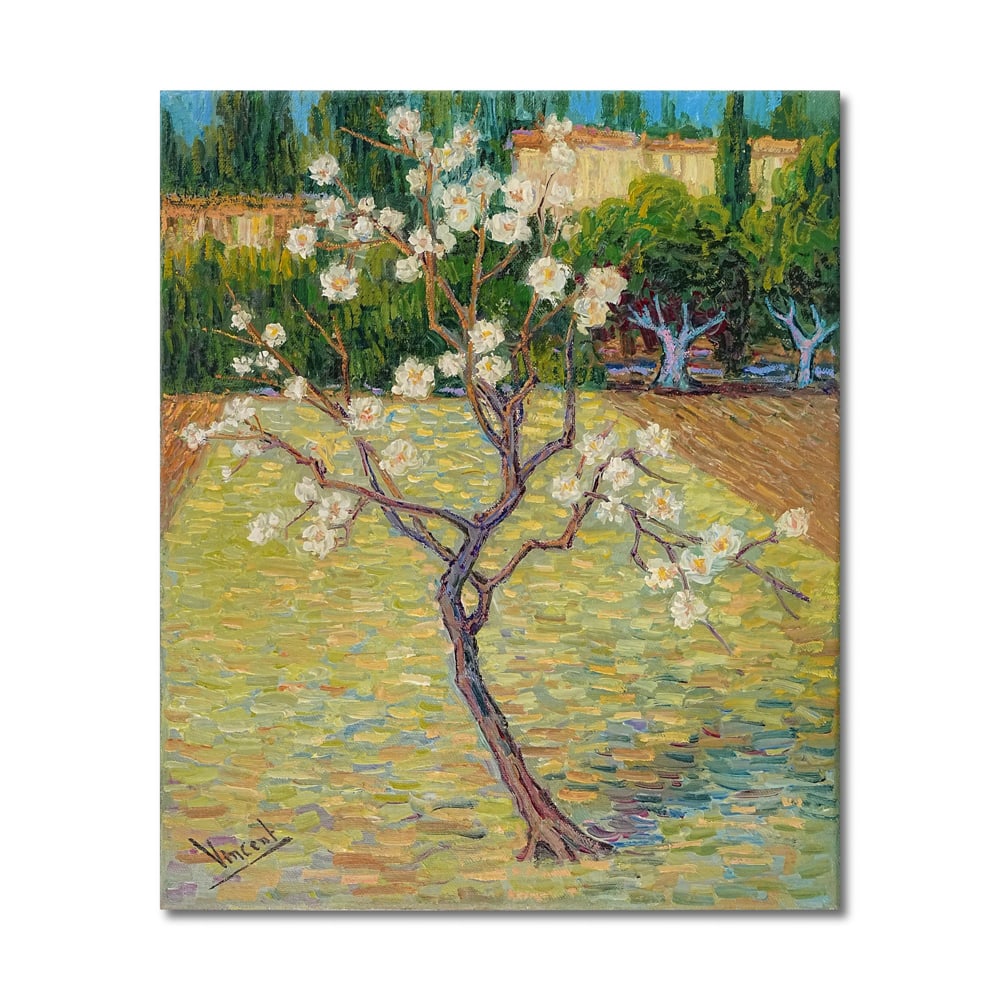 VINCENT VAN GOGH (1853-1890), OIL ON CANVAS: Signed (lower left) Image Dimensions: 18 1/4 x 15 in (46 x 38 cm) This painting comes with COA. Vincent van Gogh stands as one of the most transformative figures in the history of modern art,
