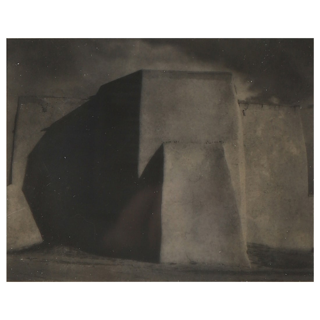 TAOS, NEW MEXICO, RANCHOS CHURCH #2, PHOTOGRAPHED BY PAUL STRAND (1 of 2)