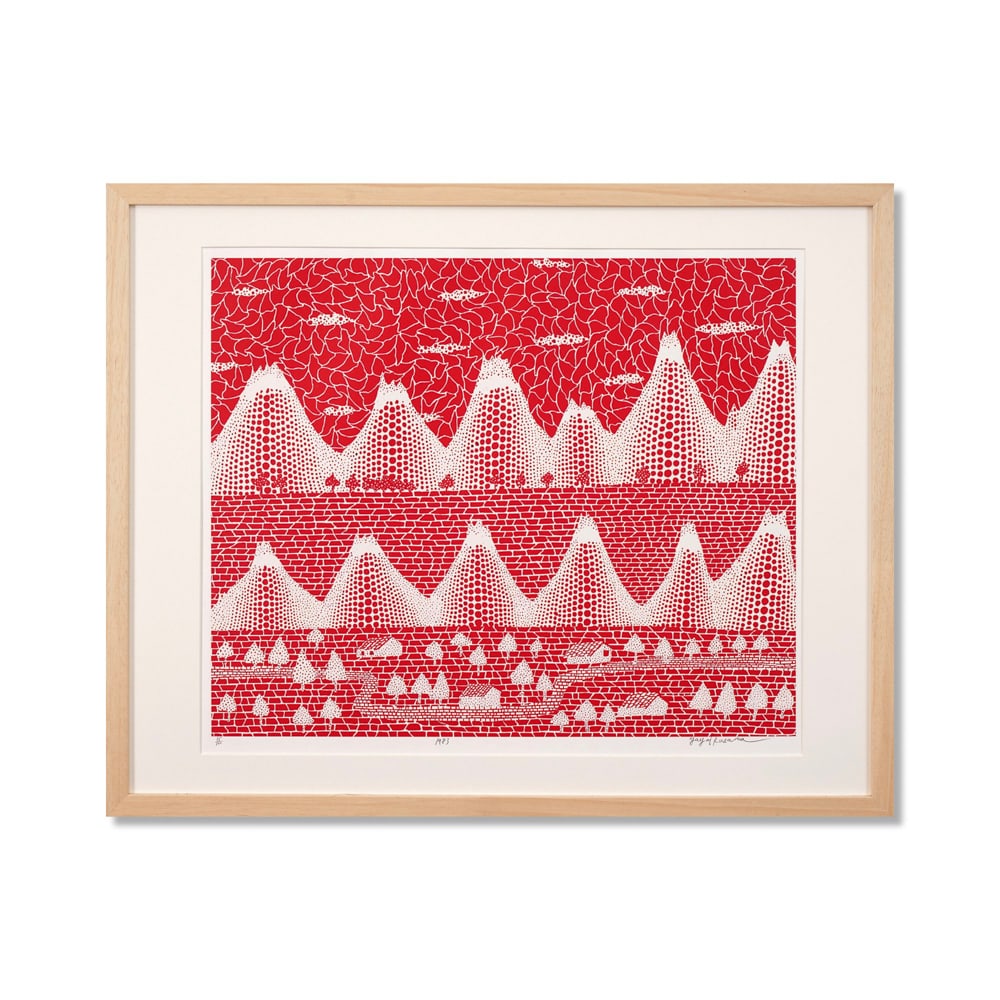 YAYOI KUSAMA (B.1929), SILKSCREEN PRINT (1 of 1)