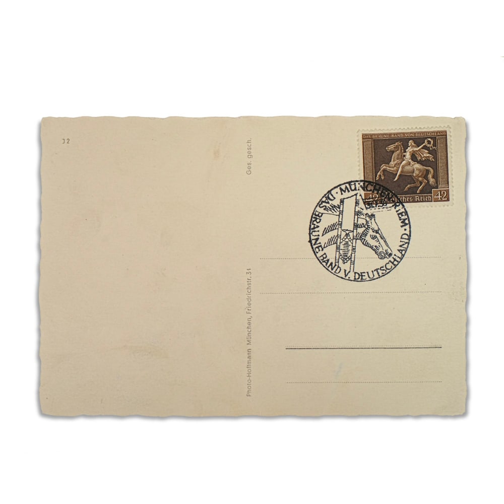 ADOLF HITLER SIGNED POSTCARD - 2