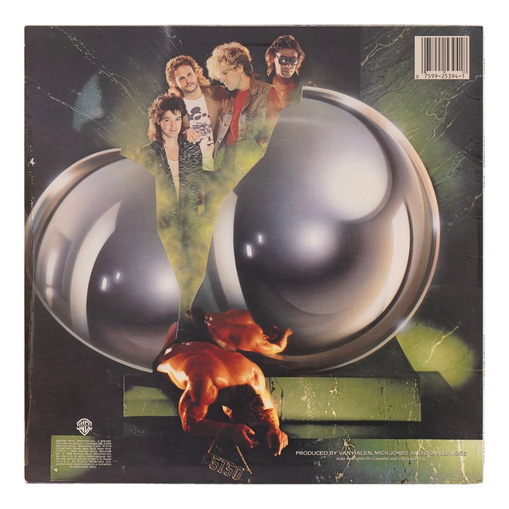 VAN HALEN FULLY SIGNED 5150 LP - 2