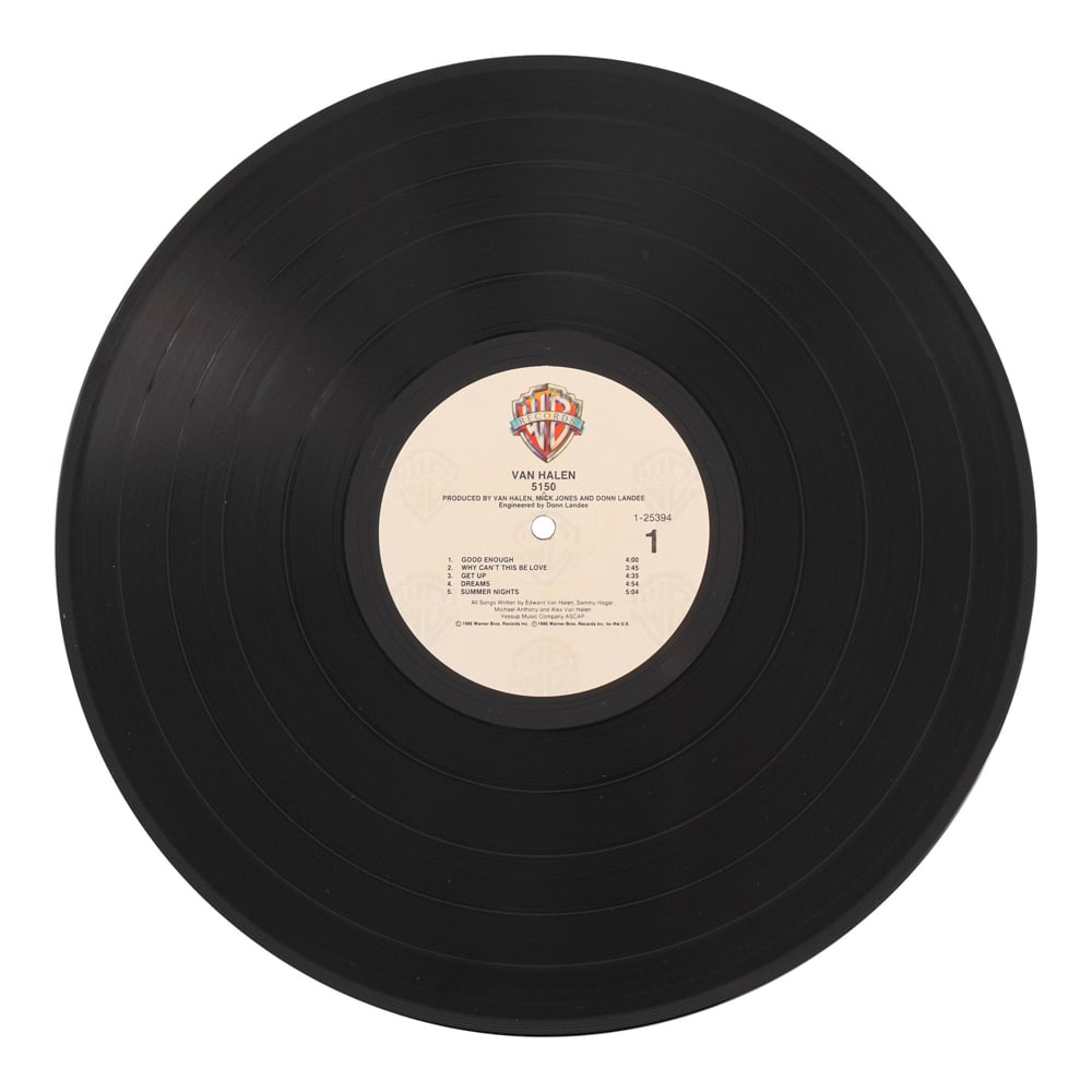 VAN HALEN FULLY SIGNED 5150 LP - 5