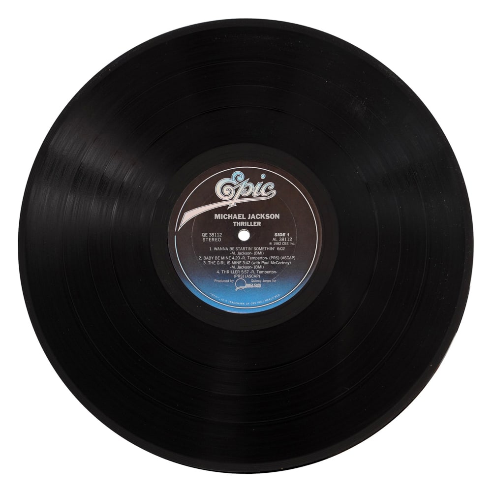 MICHAEL JACKSON SIGNED THRILLER LP - 6