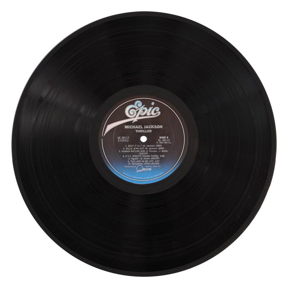 MICHAEL JACKSON SIGNED THRILLER LP - 7