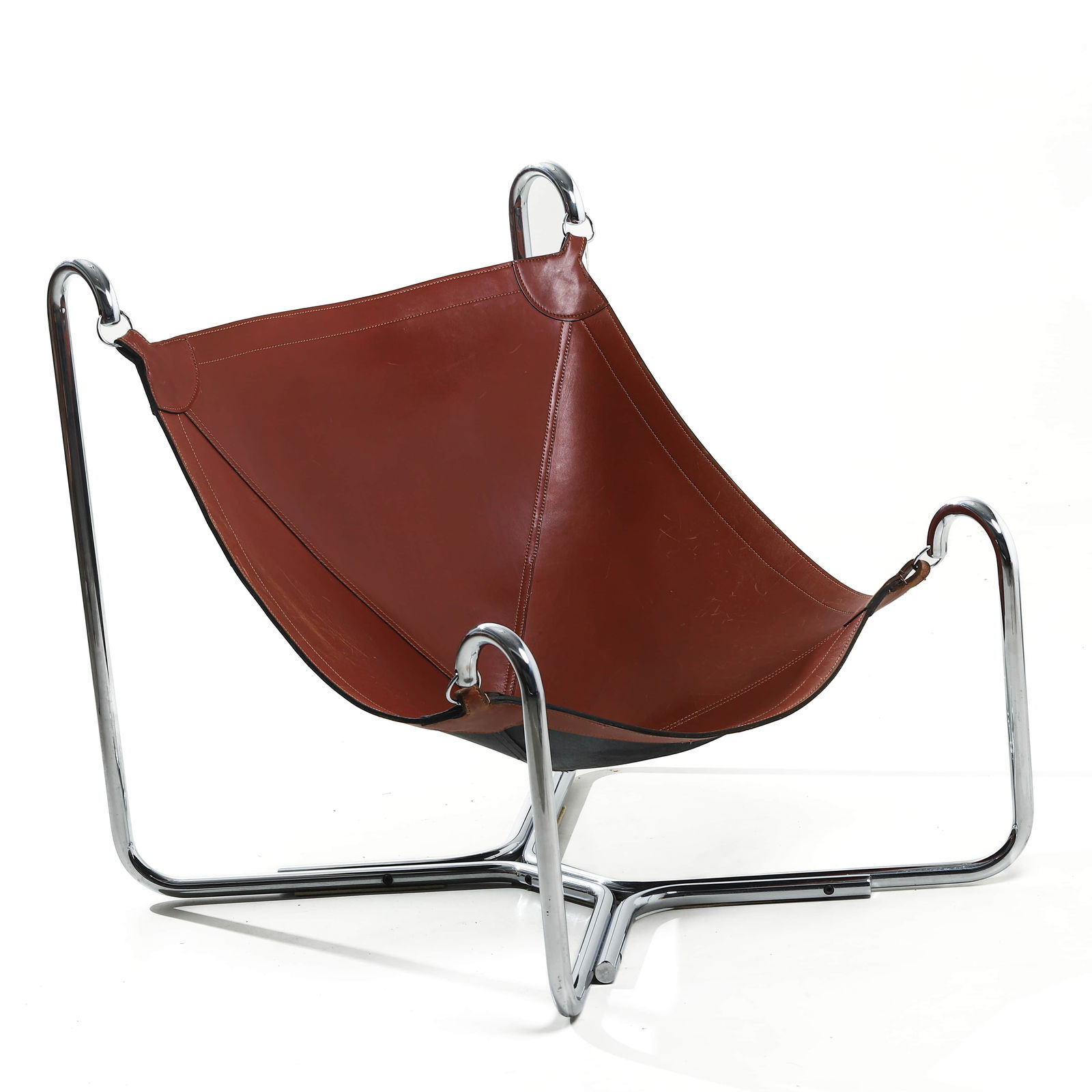 BAFFO ARMCHAIR BY GIANNI PARESCHI & EZIO DIDONE FOR BUSNELLI, 1969: Dimensions Height 34 5/8 in. (88 cm), Seat height 11 in. (28 cm), Width 30 3/4 in. (78 cm) Description Designed in 1969 by Gianni Pareschi and Ezio Didone for Italian manufacturer Busnelli, the