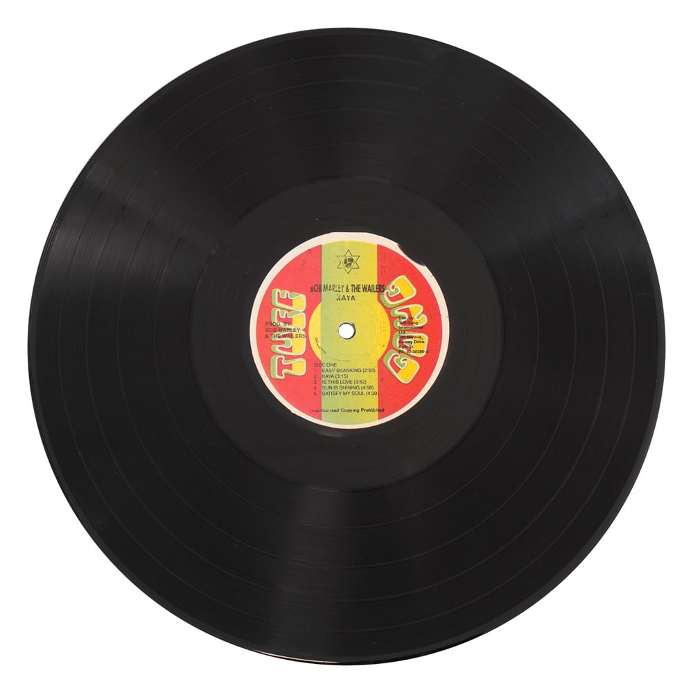 BOB MARLEY SIGNED KAYA LP - 3
