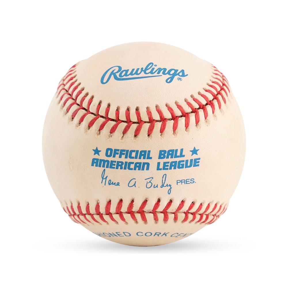 BOB DYLAN SIGNED BASEBALL - 2