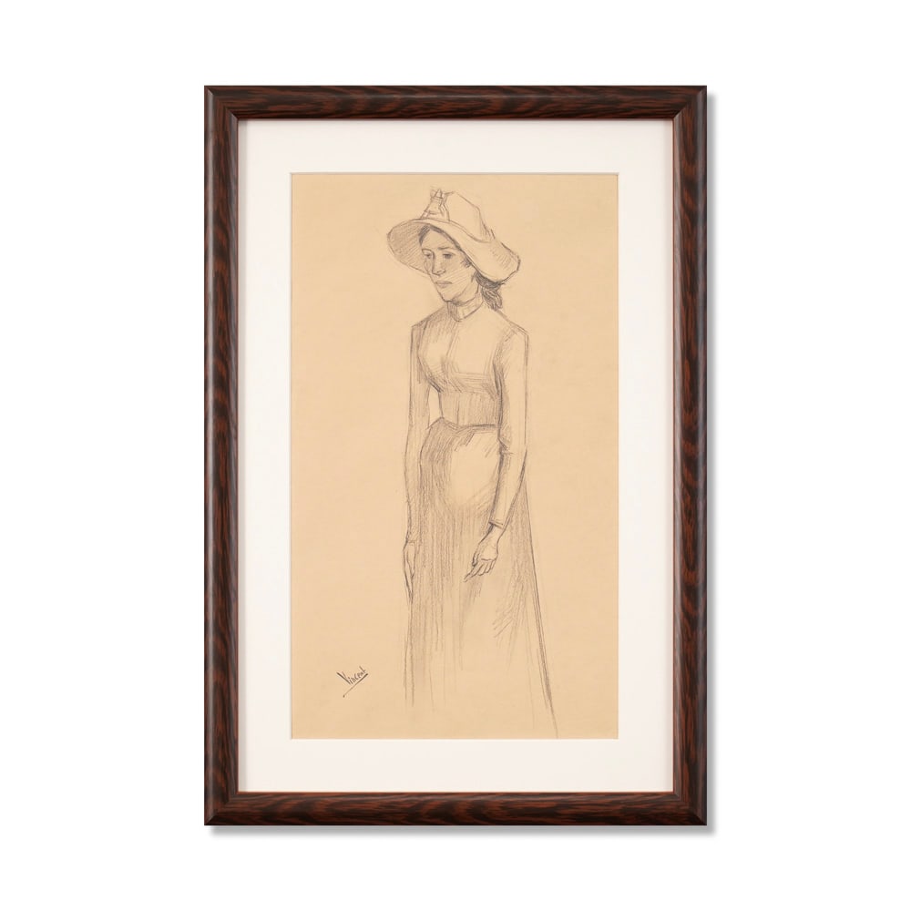 VINCENT VAN GOGH (1853-1890), PENCIL ON PAPER (1 of 2)
