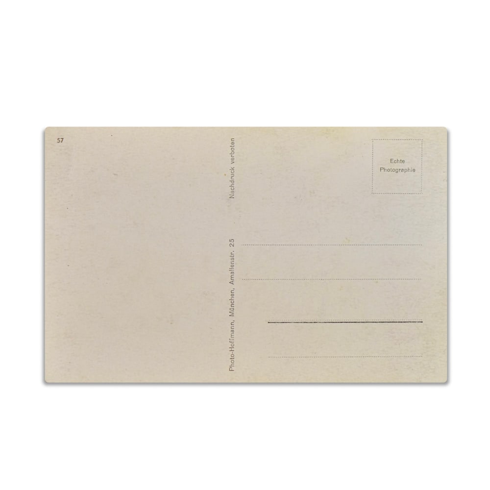 ADOLF HITLER SIGNED POSTCARD - 2