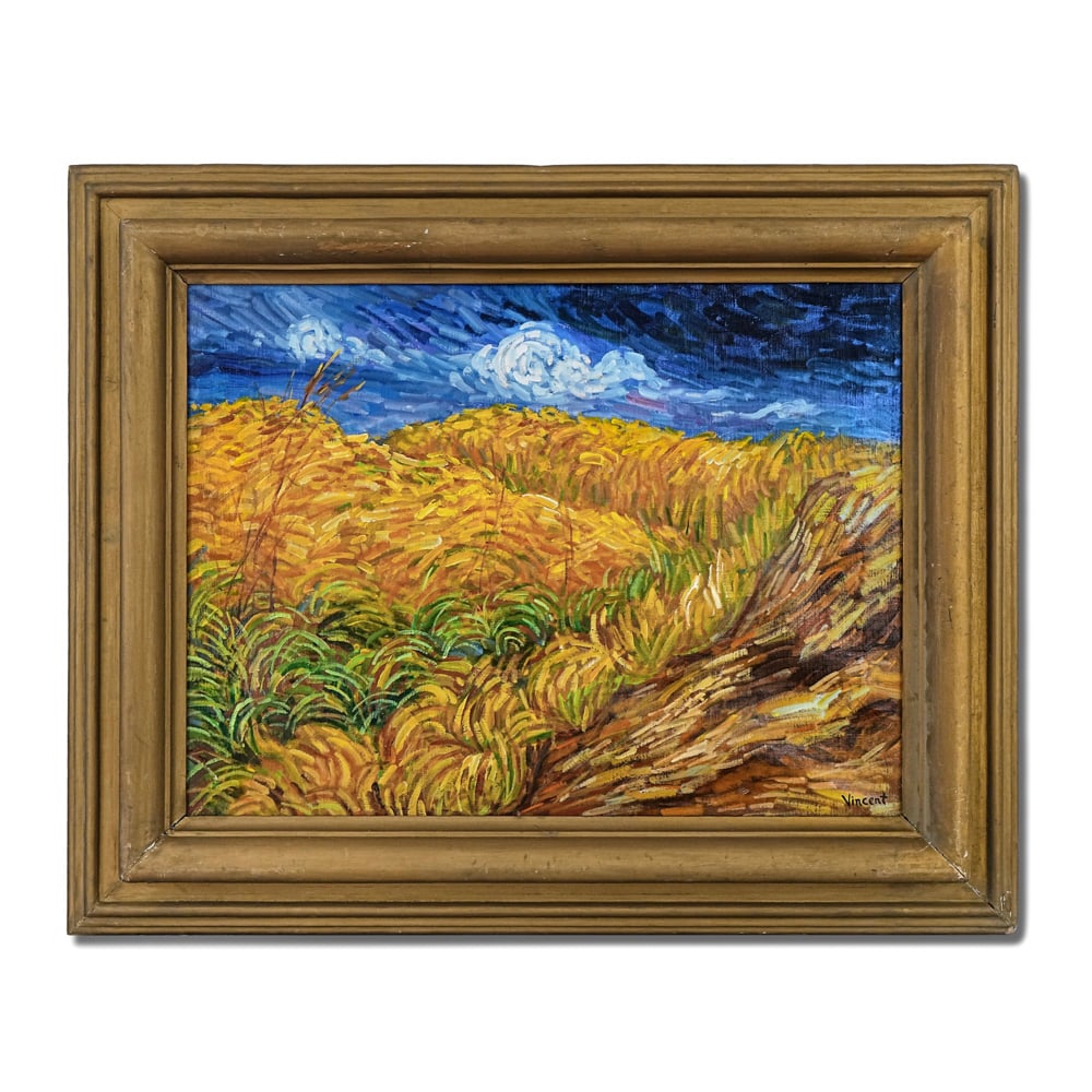 VINCENT VAN GOGH (1853-1890), ATTRIBUTED TO, OIL ON CANVAS (1 of 2)