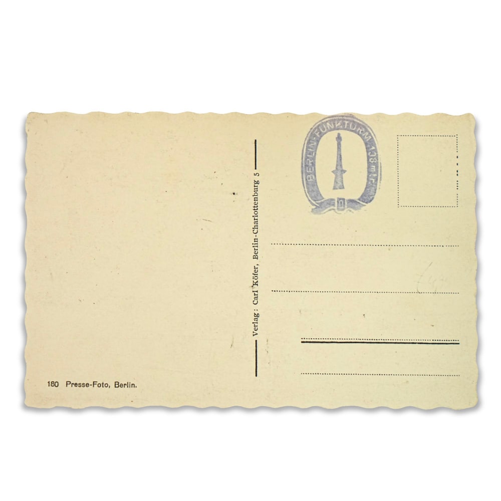 ADOLF HITLER SIGNED POSTCARD - 2