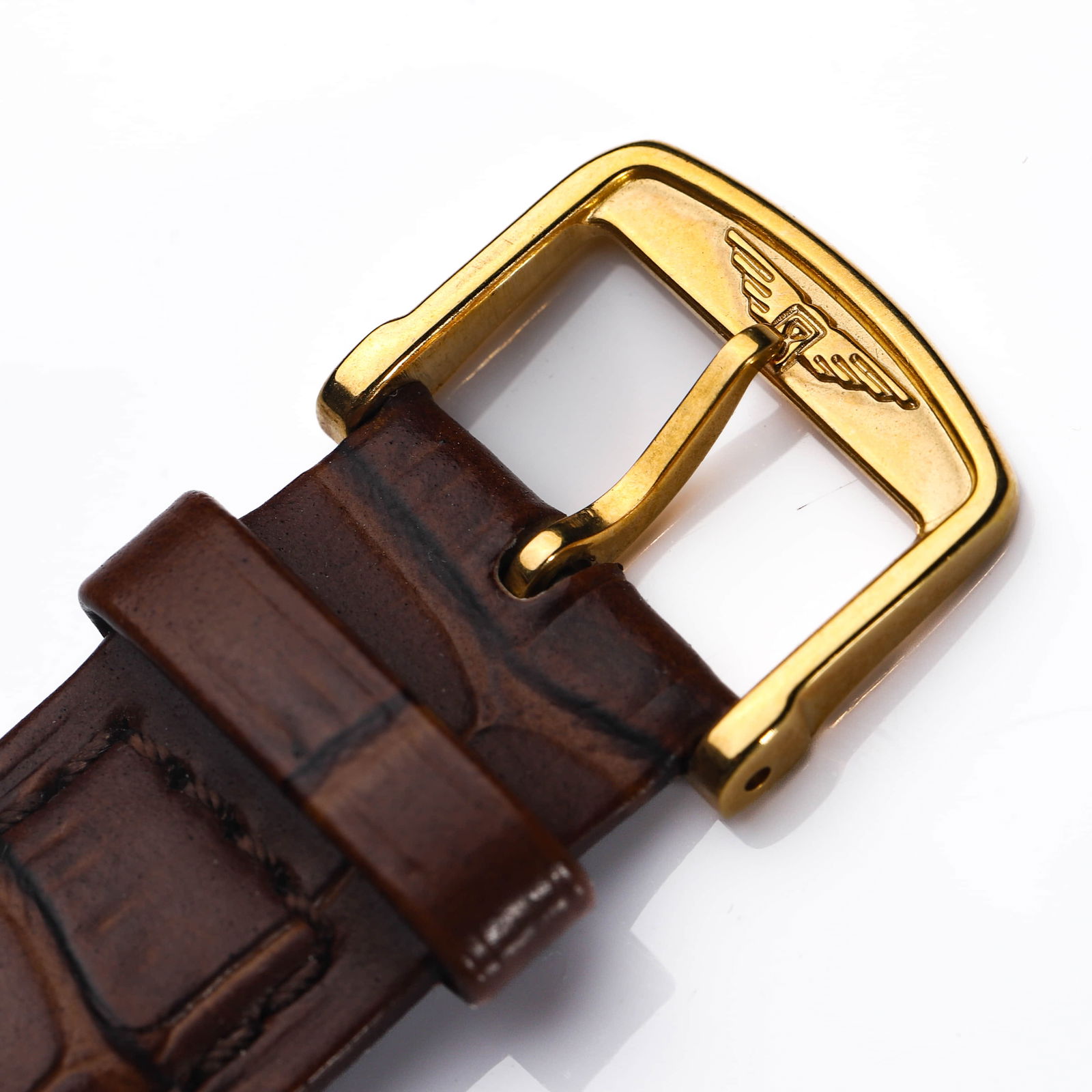 LONGINES GOLD-TONE AUTOMATIC DATE WRISTWATCH - 4