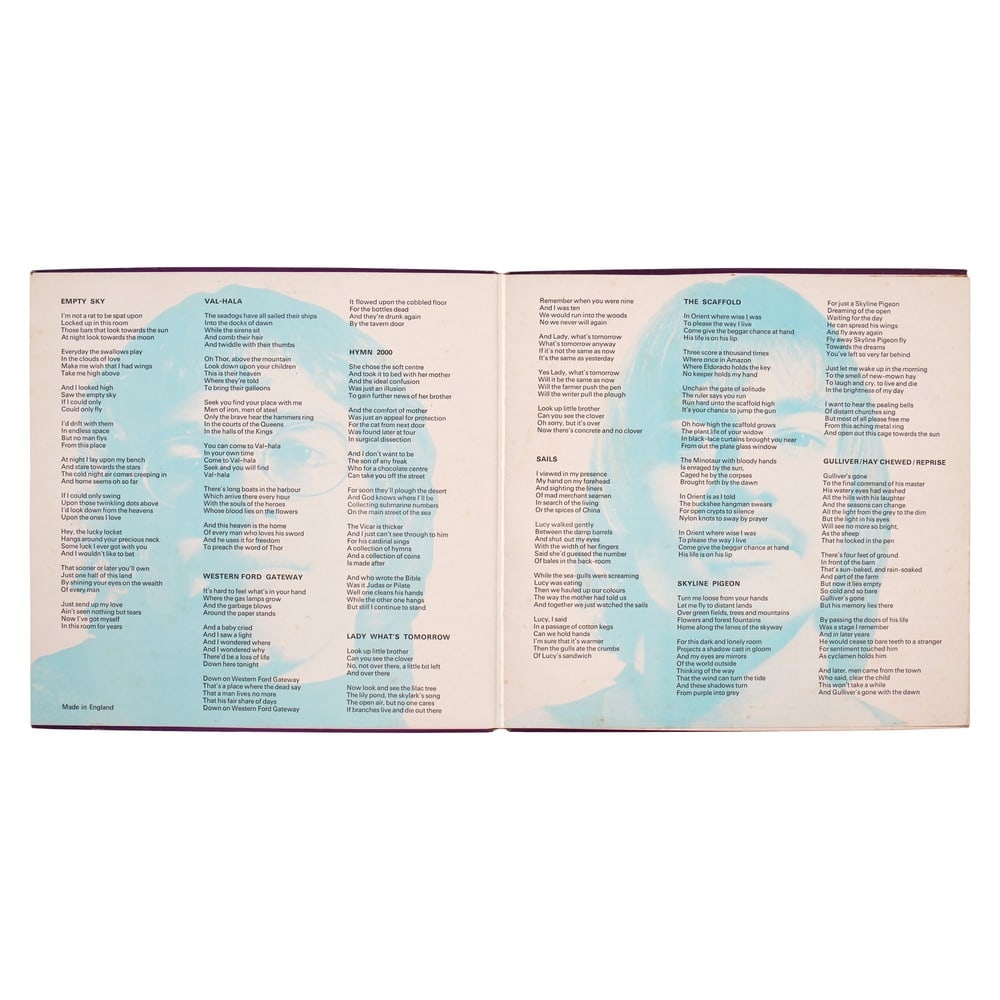 ELTON JOHN SIGNED "EMPTY SKY" LP - 3