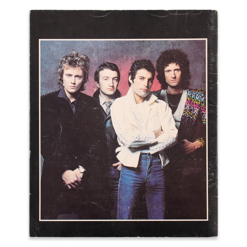 QUEEN SIGNED 1980 THE GAME TOUR PROGRAM - 2