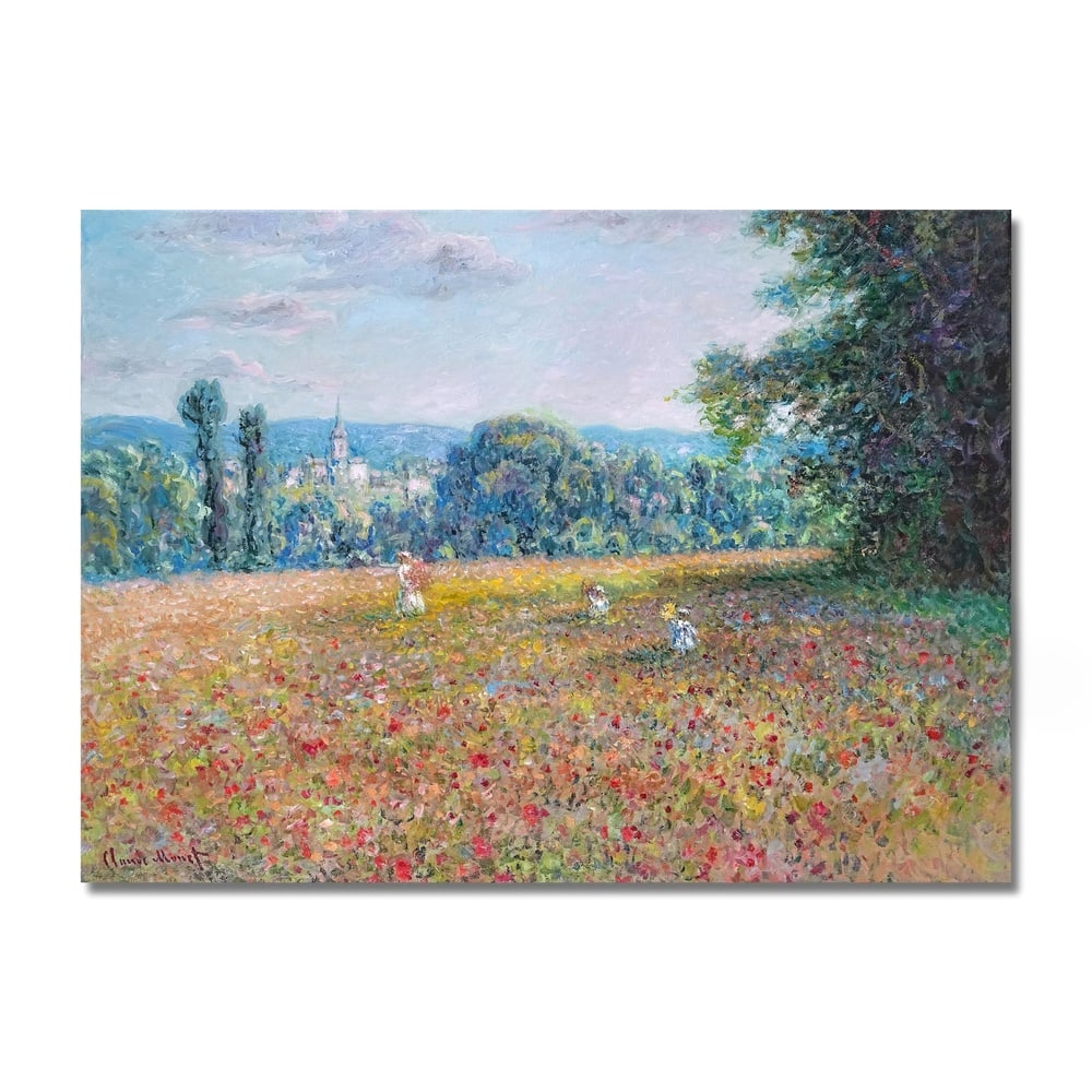CLAUDE MONET (1840-1926), OIL ON CANVAS: Signed (lower left) Image Dimensions: 22 1/2 x 31 1/4 in (57.2 x 79.3 cm) This painting comes with COA. Claude Monet stands as one of the most influential figures in the history of modern art,