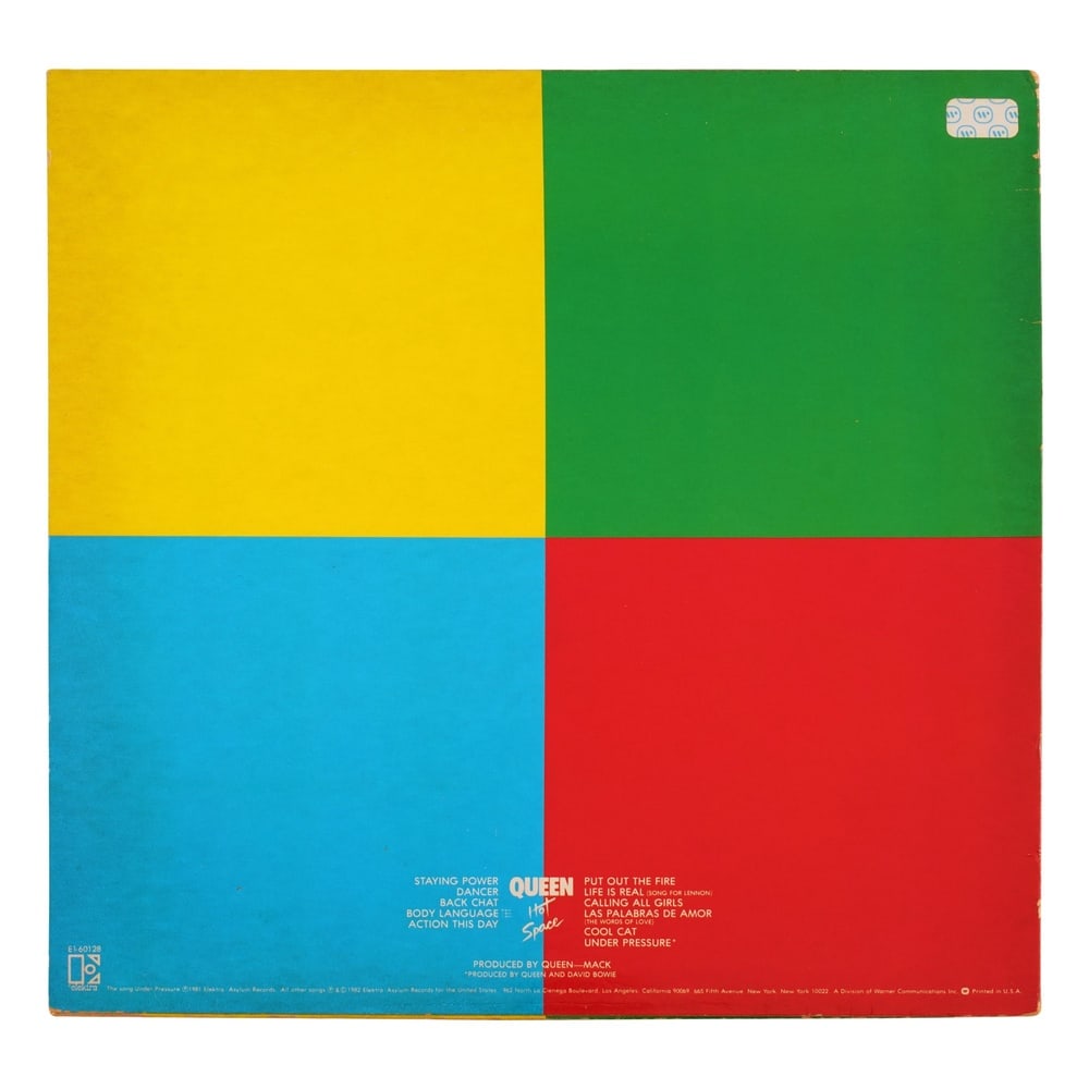 QUEEN SIGNED HOT SPACE LP - 2