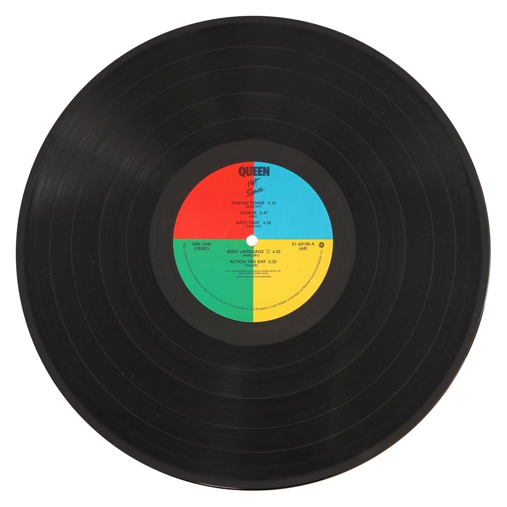 QUEEN SIGNED HOT SPACE LP - 5