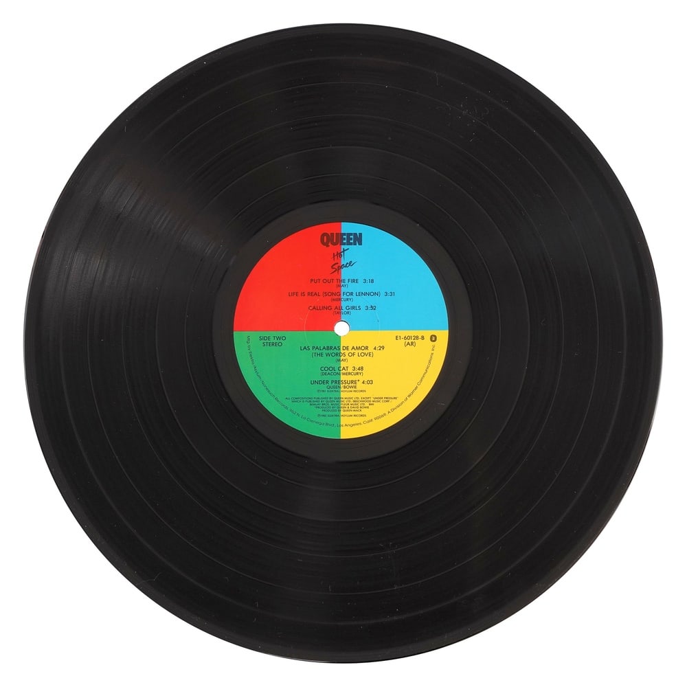 QUEEN SIGNED HOT SPACE LP - 6