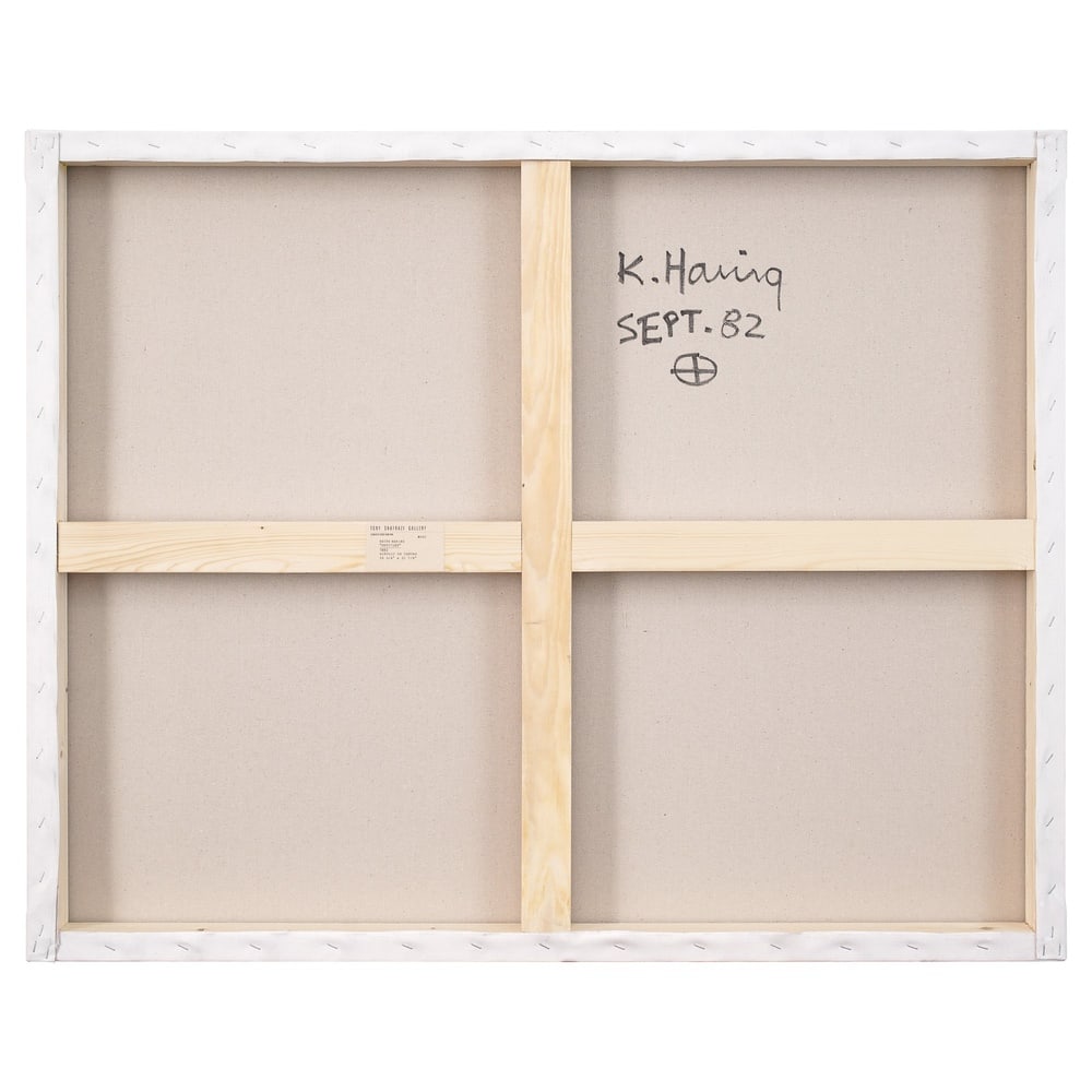 ACRYLIC ON CANVAS, IN THE STYLE OF KEITH HARING (1958–1990) - 2