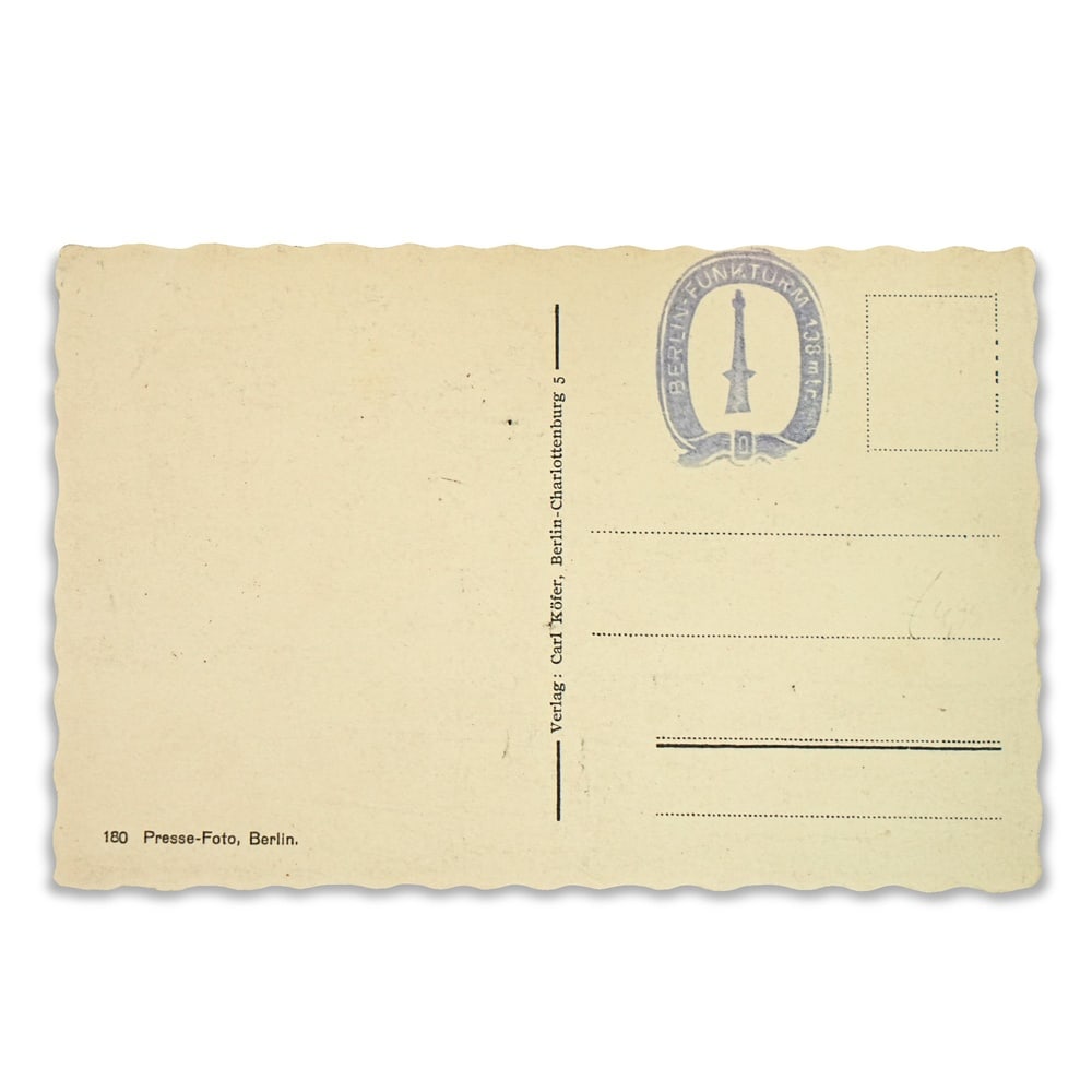 ADOLF HITLER SIGNED POSTCARD - 2