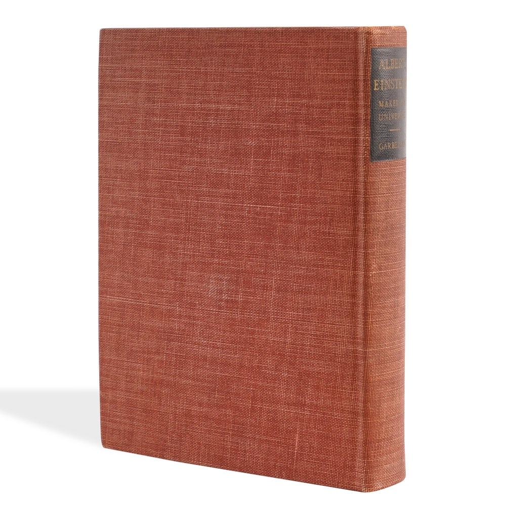 ALBERT EINSTEIN SIGNED ALBERT EINSTEIN: MAKER OF UNIVERSES - 2