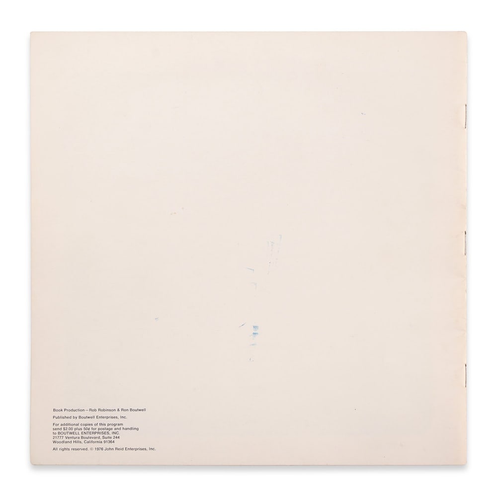 QUEEN FULLY SIGNED TOUR PROGRAM - A NIGHT AT THE OPERA - 2