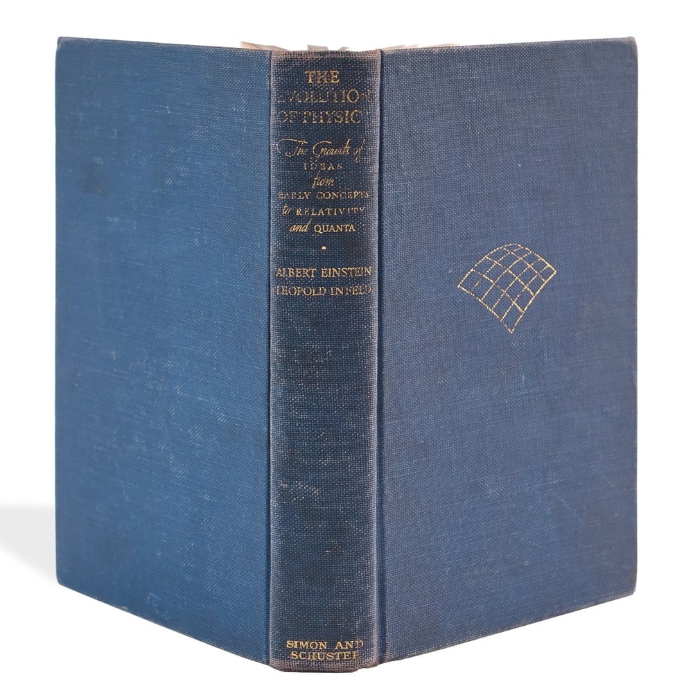 ALBERT EINSTEIN SIGNED "THE EVOLUTION OF PHYSICS" FIRST EDITION - 5