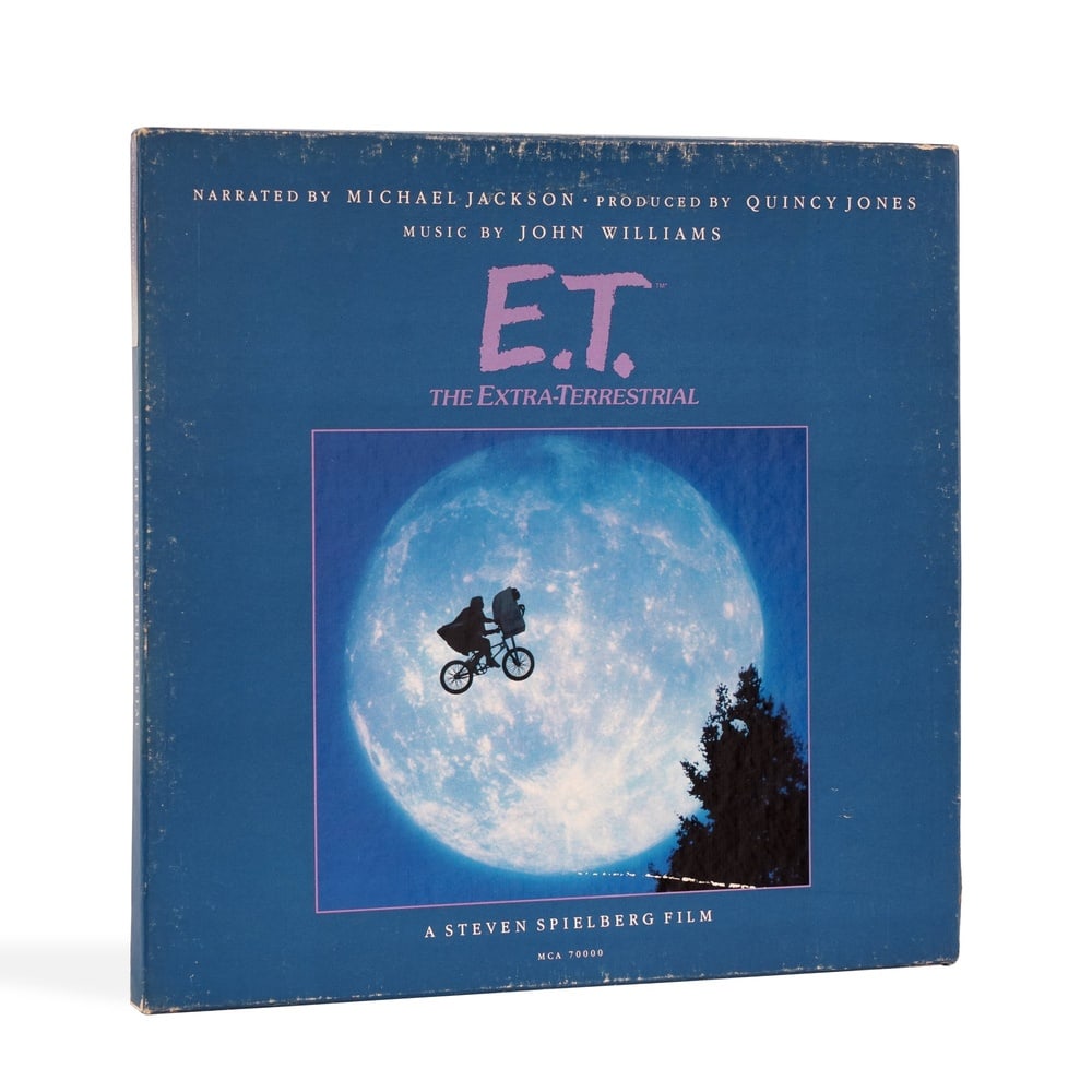 MICHAEL JACKSON SIGNED "E.T." LP - 3