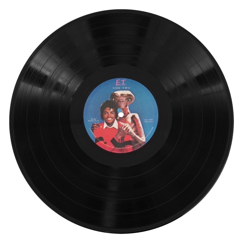 MICHAEL JACKSON SIGNED "E.T." LP - 7