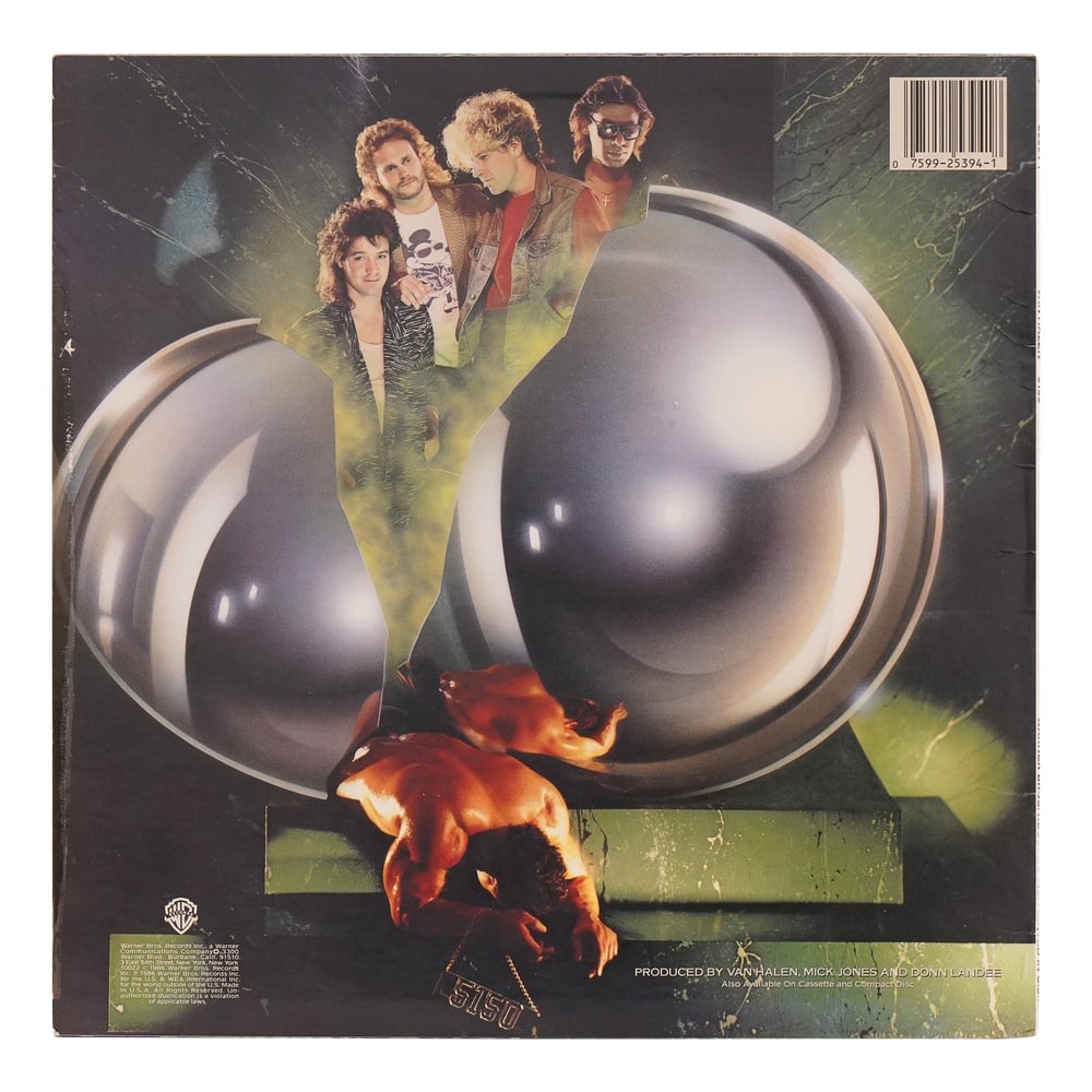 VAN HALEN FULLY SIGNED 5150 LP - 2