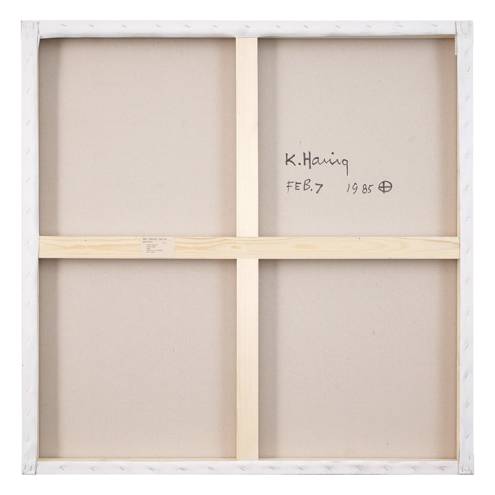 ACRYLIC ON CANVAS, IN THE STYLE OF KEITH HARING (1958–1990) - 2