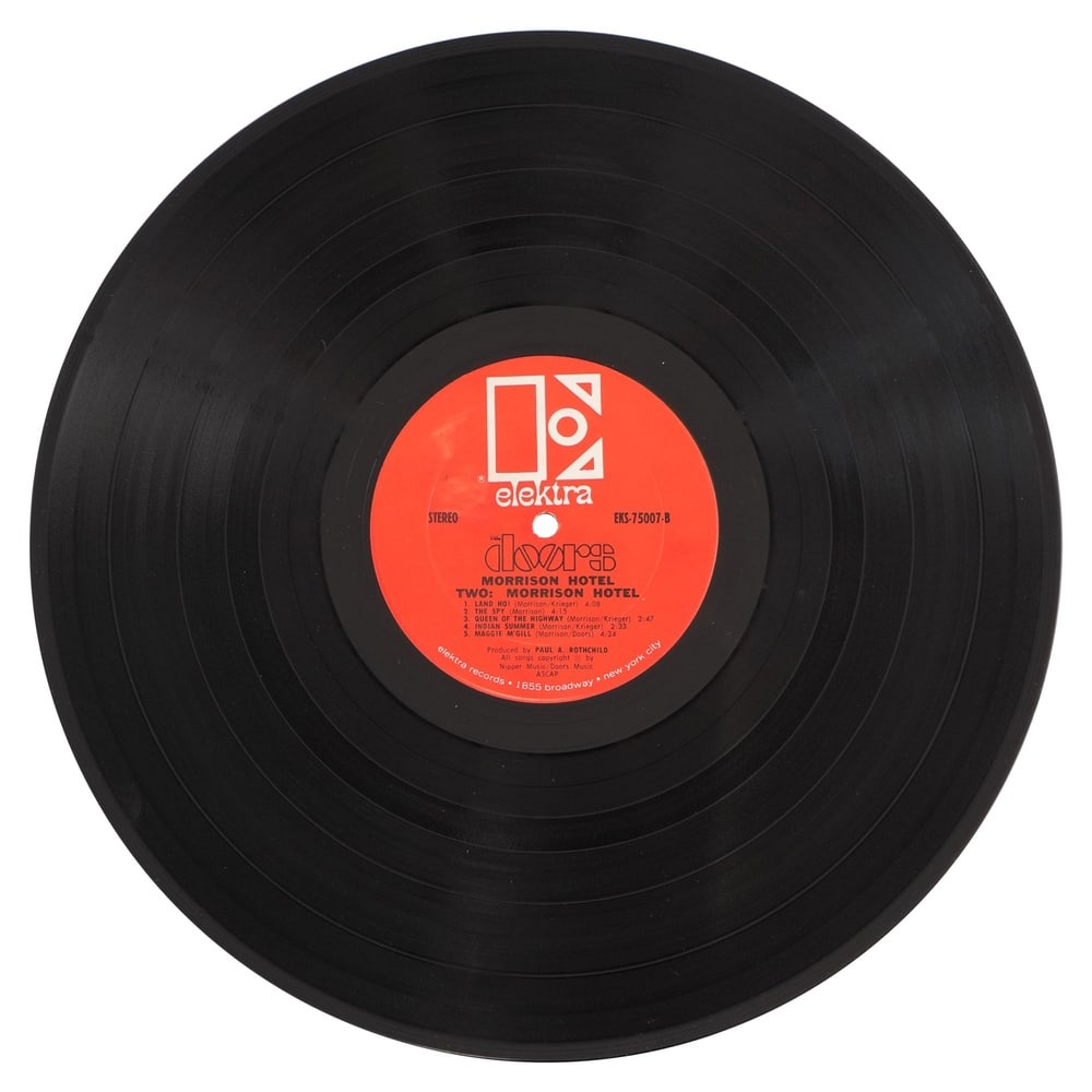THE DOORS FULLY SIGNED "MORRISON HOTEL" LP - 7
