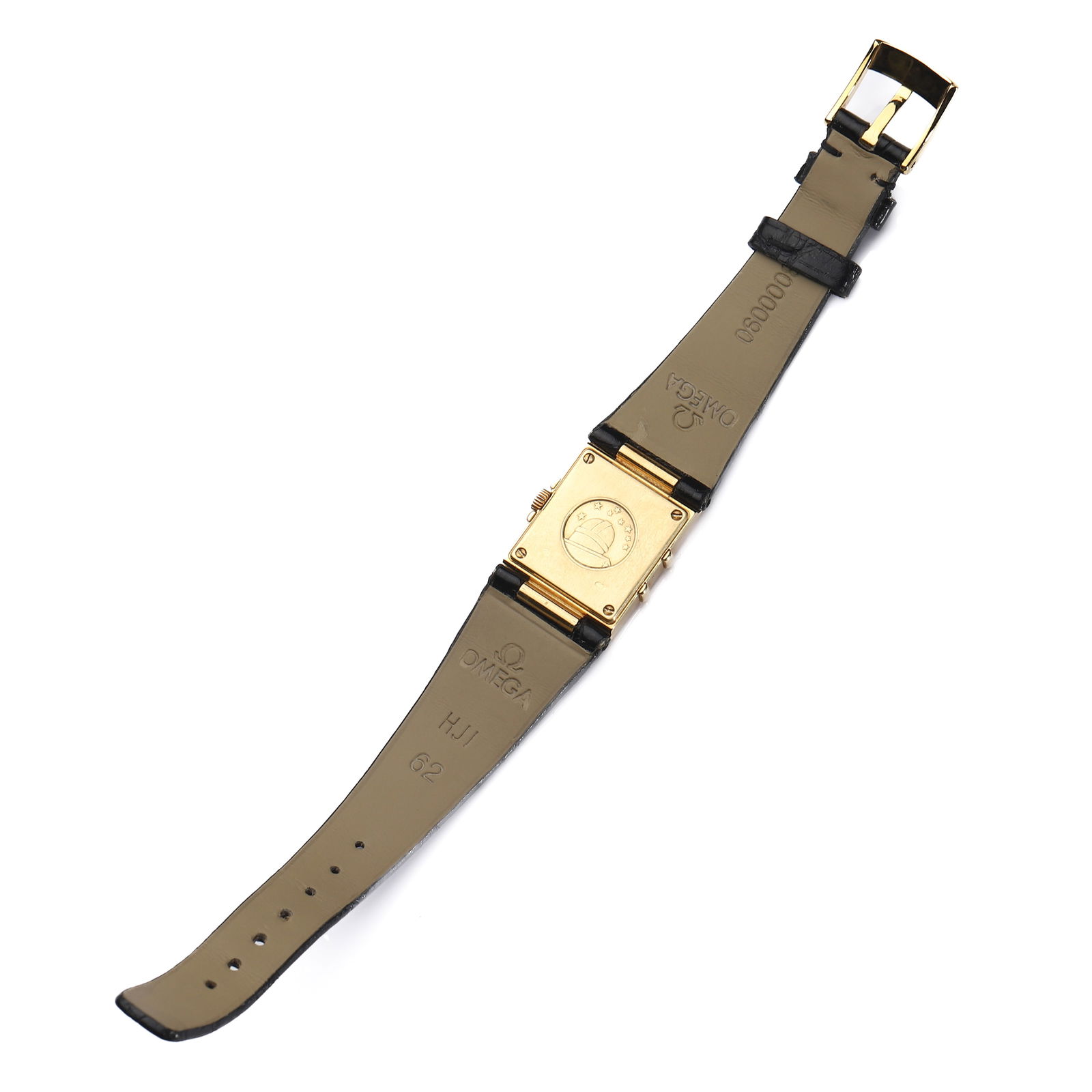 OMEGA CONSTELLATION DIAMOND-SET RECTANGULAR WRISTWATCH - 5