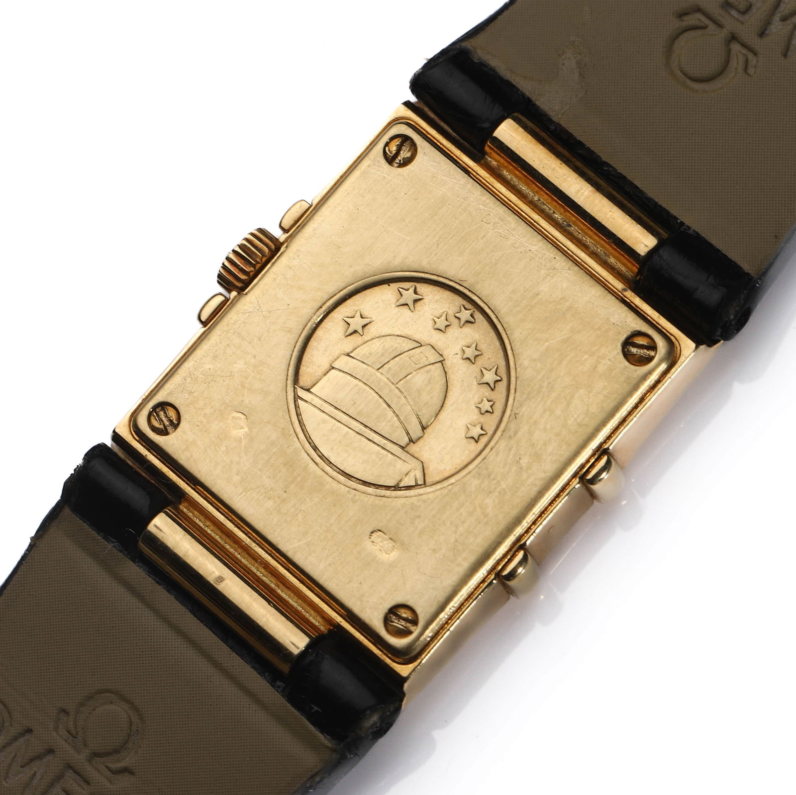 OMEGA CONSTELLATION DIAMOND-SET RECTANGULAR WRISTWATCH - 6