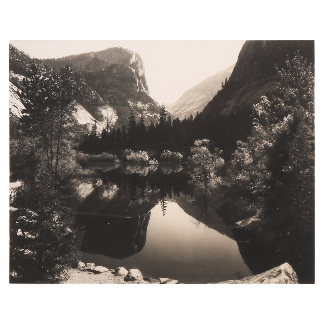ANSEL ADAMS (1902–1984), MIRROR LAKE, MOUNT WATKINS, YOSEMITE NATIONAL PARK, CALIFORNIA (1 of 3)
