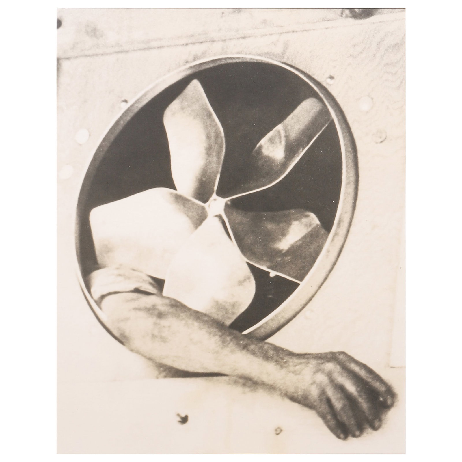 ANDRÉ KERTÉSZ (1894–1985), ARM AND VENTILATOR, NEW YORK (1 of 3)