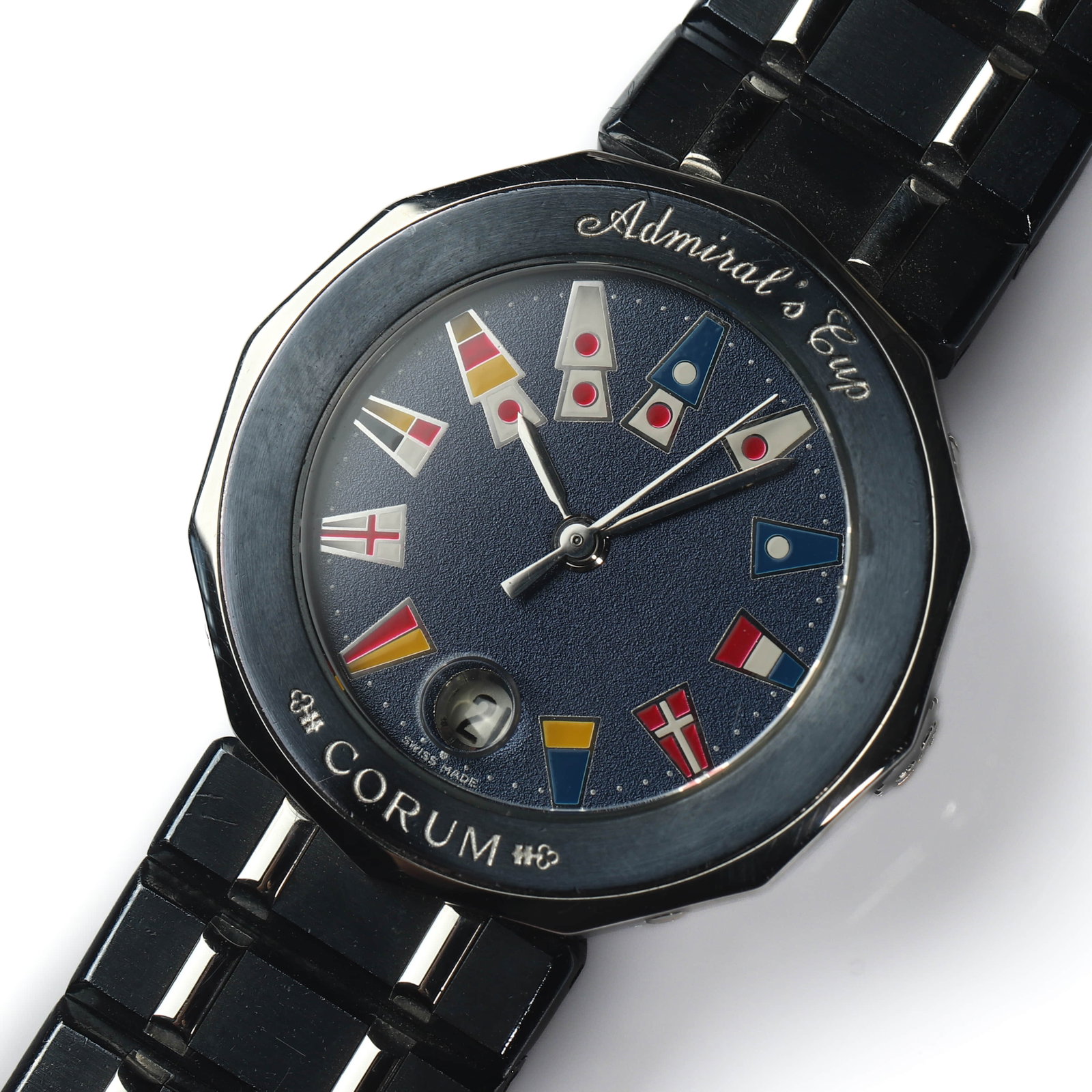 CORUM ADMIRAL'S CUP QUARTZ STAINLESS STEEL WRISTWATCH (1 of 6)
