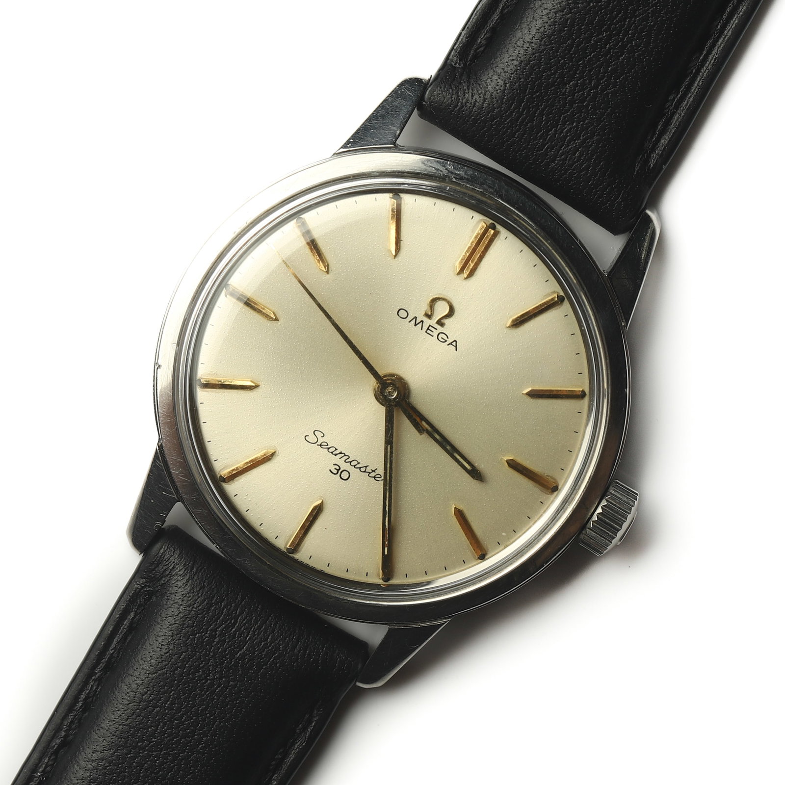 OMEGA SEAMASTER 30 STAINLESS STEEL MANUAL WRISTWATCH (1 of 6)