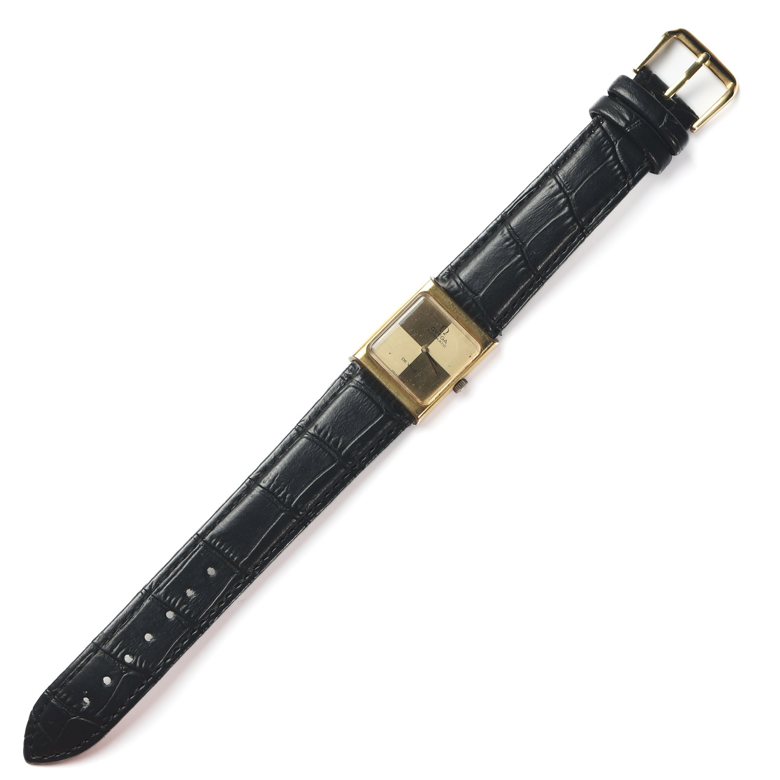 OMEGA DE VILLE AUTOMATIC RECTANGULAR WRISTWATCH - 2