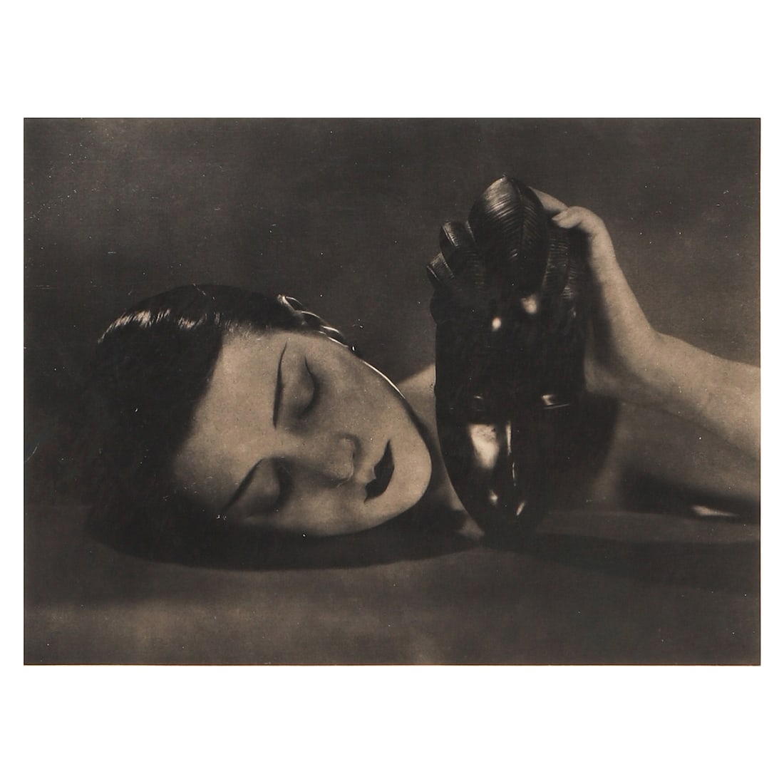 MAN RAY (1890–1976), NOIRE ET BLANCHE: Artist Man Ray (1890–1976) Title NOIRE ET BLANCHE Medium Gelatin silver photograph, mounted on board Signature Signed in pencil, lower right Dimensions Image 8 × 10 3/4 in. (20.3 × 27.3