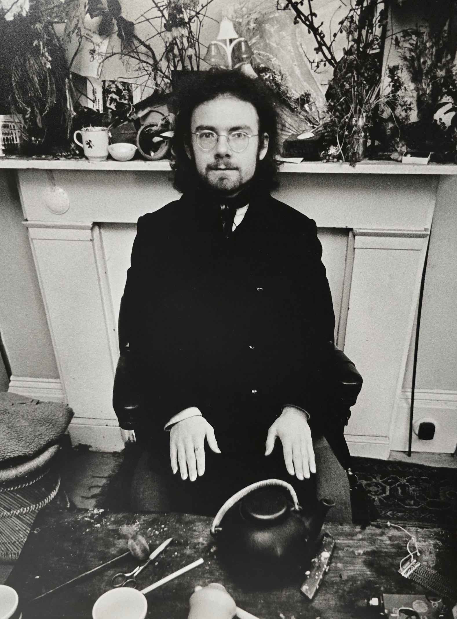 ROBERT FRIPP 1972 KING CRIMSON Original Silver Gelatin Photo 43/50 Signed & Dated by Barrie Wentzell (1 of 7)