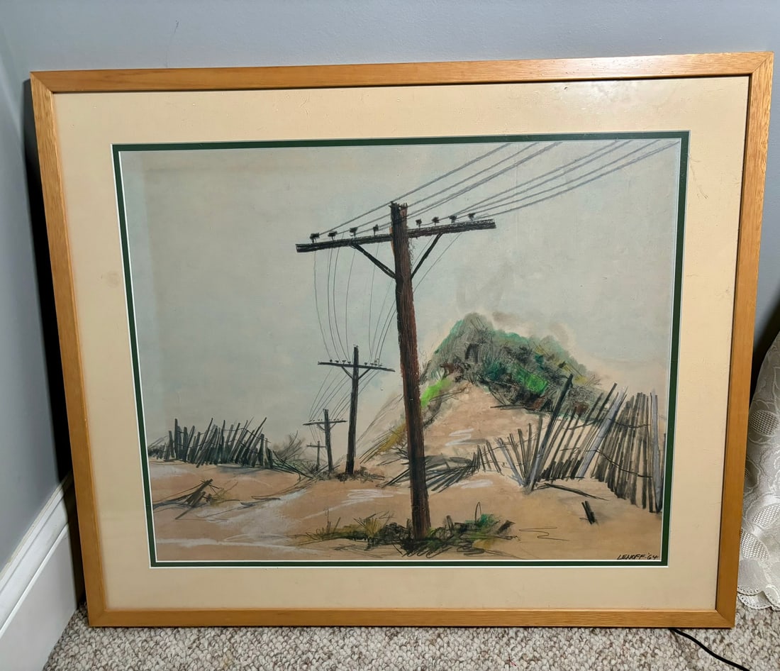 Telephone Pole Painting By LENOFF (1 of 3)