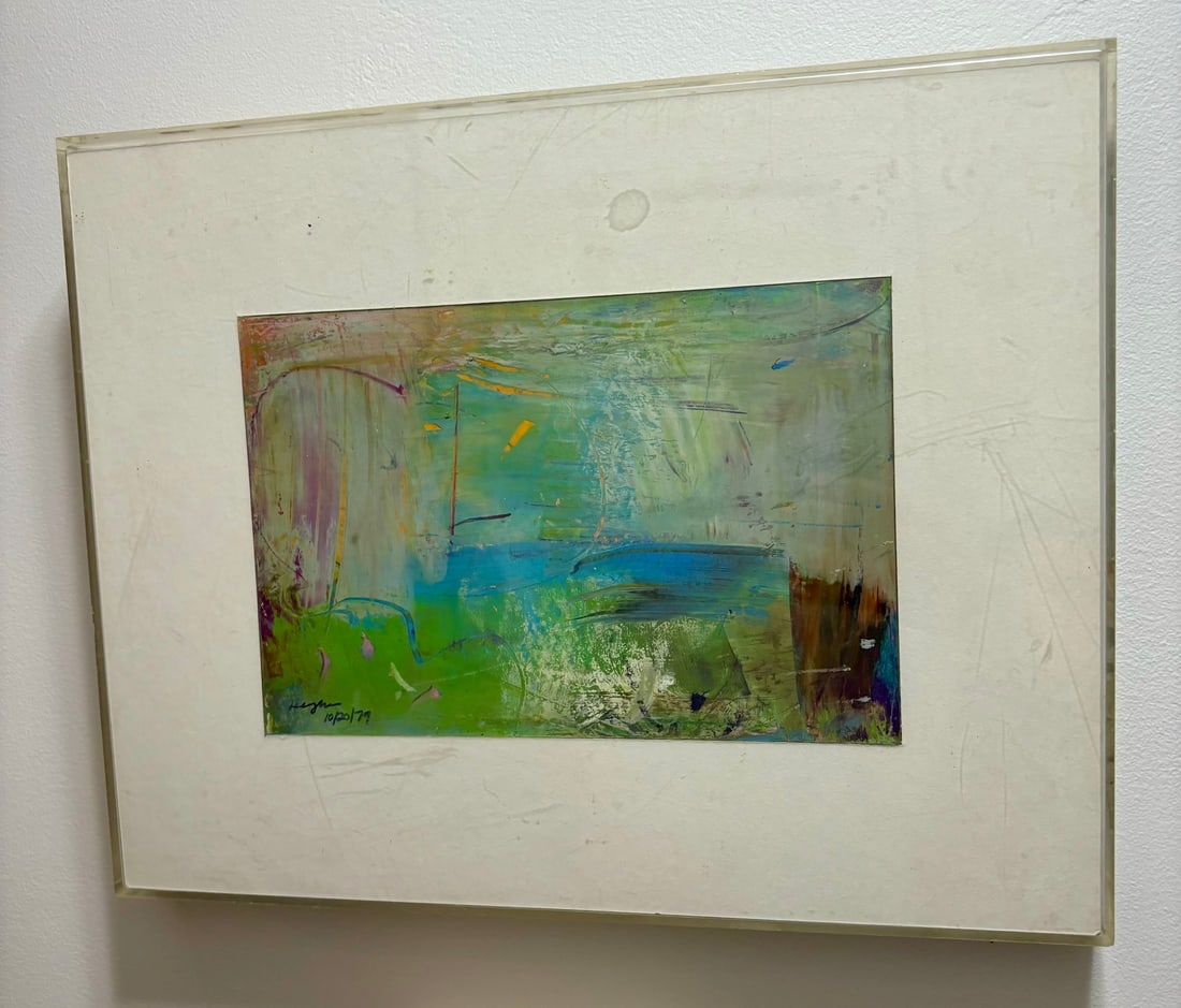 Ted Hughes Abstract Painting (1 of 2)